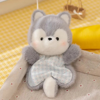 Cartoon Bean Bag Doll Soft Fluffy Texture Decompression Stuffed Animals Supine Position Skin-friendly