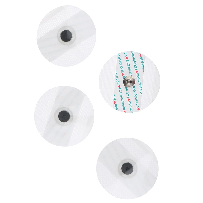 50PCS/Bag Electrode Patch Medical Disposable ECG EKG Accessories Non-Woven Electrode Pads Electrocardiogram Muscle Stimulator