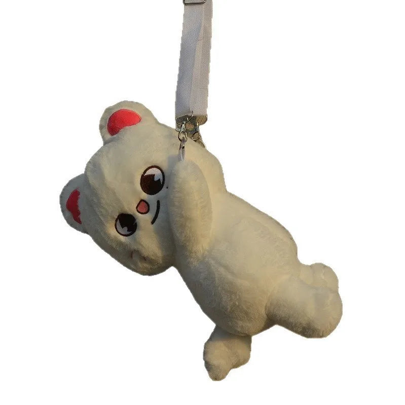 Kpop SKZOO plush Cartoon Rain Love Be Stray Kids Plush Toy Crossbody Bag Love Bear Gift for Children Backpack Christmas Gift