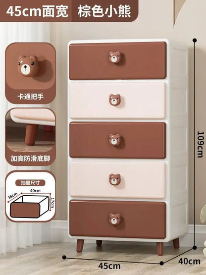 Cute Children Nightstands Nordic Pink Korean Children Nightstands Corner Cabinets Nachtkastje Kids Bedroom Furniture YN50CN
