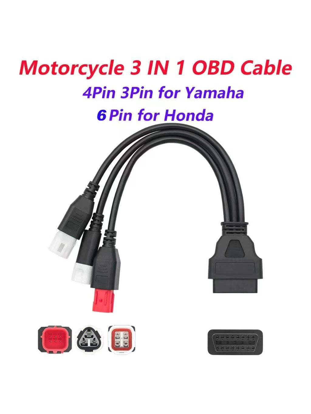 OBD2 Scanner Fault Code Reader JFIND JF700 Car Motorcycle OBDII Diagnostic Tools Voltage Charging Test for Yamaha Honda ELM327