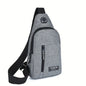 Multifunctional Outdoor Travel and Work Shoulder Bag - Unisex Casual Messenger Bag, Men's Chest Bag