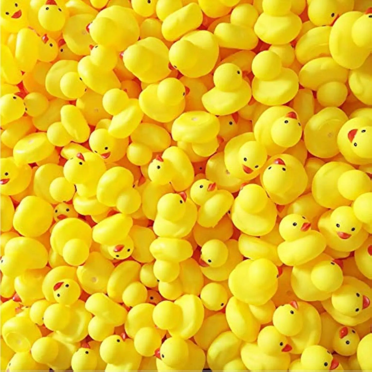 50/100/150pcs Mini Rubber Ducks Bulk, Tiny Baby Shower Rubber Duck, Small Rubber Duck,  Party Decoration