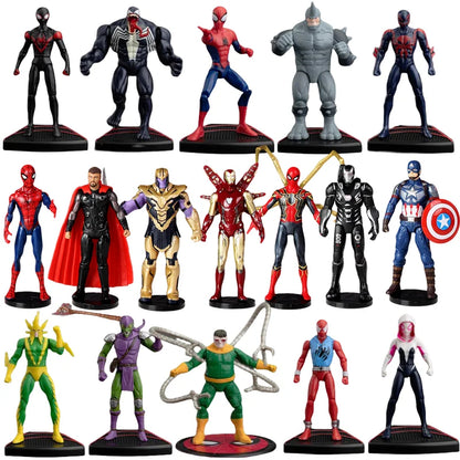 ZD Toy Spider-man BASE AGGREGATION GAMEPLAY ELECTRO GREEN GOBLIN Miles Morales Collection Infinity Saga Figure Toy