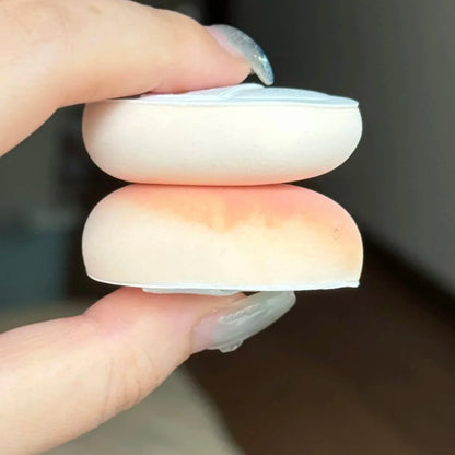 Flower Knows Mini Finger Powder Puff  For Eye & Corner Super Soft Sponge Cotton Blender Foundation Mix 2 Pc/Pack Makeup