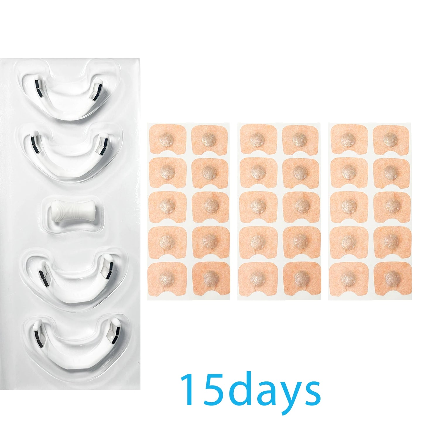 Sleep Nasal Strips Nose Breathe Better Sleeping Anti Snoring Magnetic Nose Clip Nasal Strips Sport Nasal Breathing Dilator Kits