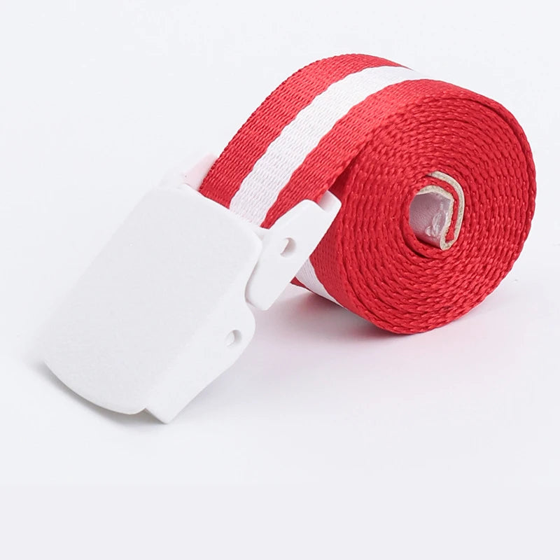 Colorful Canvas Tactical Belt Unisex Fashion Casual Luxury Trend Jeans Accessories Youth Nylon Girdle Cute Kids Hunting Belt