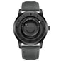 FOXBOX Watch Planet Design Fashion Floating Magnetic Pointer Free Ball Bearing Creative Simple Waterproof Quartz Watch for Men