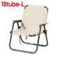 Portable Outdoor Folding Chair with Non-slip Mat Support 300kg Oxford Cloth Chair for Camping Picnic Beach Fishing Ultra-light
