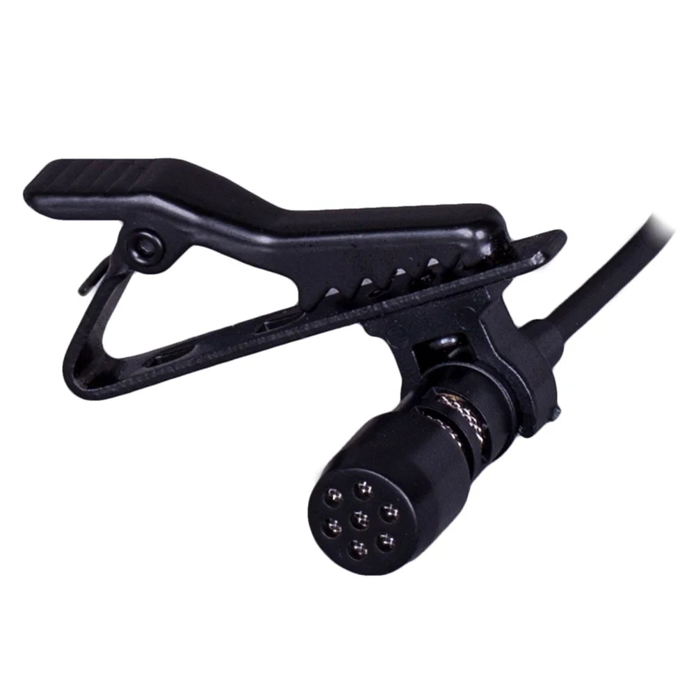 Portable 4-PIN Mini Microphone For Shure Wireless Lavalier Lapel Clip-on Microphone Audio Condenser Microphone For Meeting