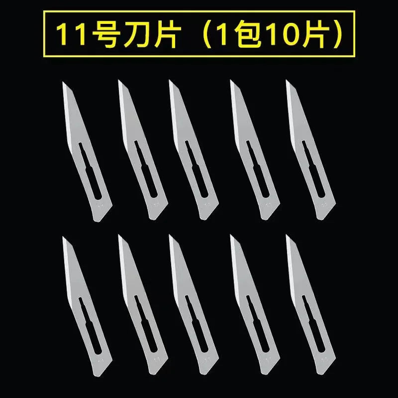 Mini Sharp Folding Art Knife with Replaceable Blade, Portable Unboxing Knife, Paper Cutting Knife, Outdoor Portable Keychain