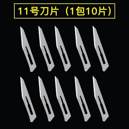 Mini Sharp Folding Art Knife with Replaceable Blade, Portable Unboxing Knife, Paper Cutting Knife, Outdoor Portable Keychain