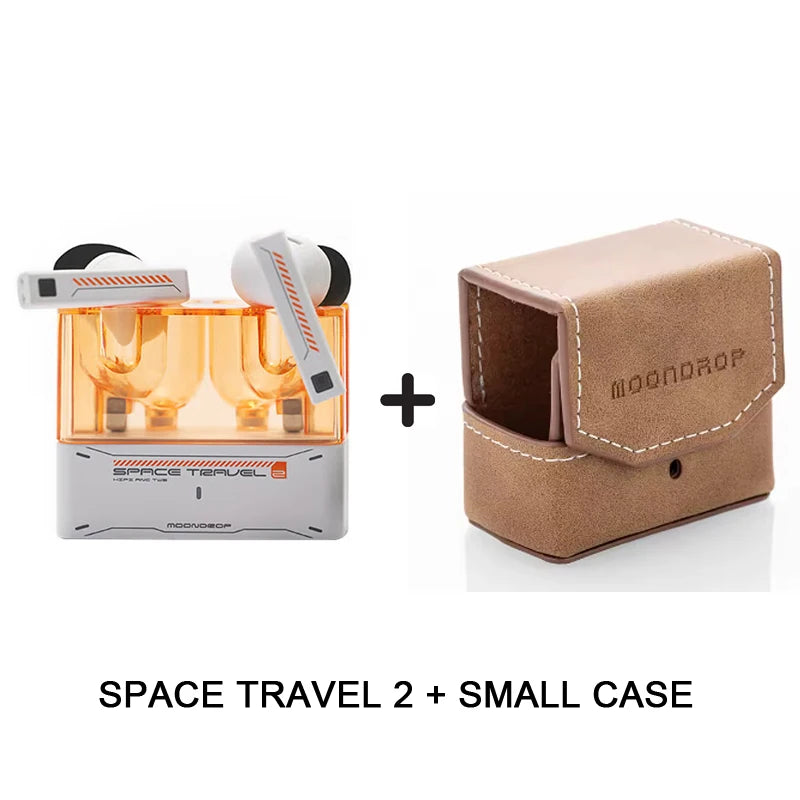 MOONDROP Space Travel 2 earphone HiFi Noise-Canceling TWS wiress Bluetooth 6.0 ANC Low-latency Game Mode SBC/AAC gaming headset