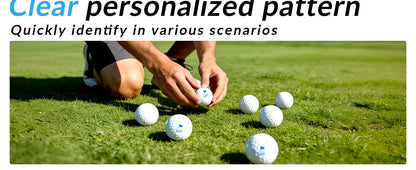 Personalized Golf Ball Stamp Custom Golf Ball Marker Stamp with Name,Initials,Logo or Year Self Inking,Waterproof,Refillable Ink