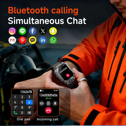 2026New GPS Smart Watch AMOLED 1400Mah Waterproof Fitness tracking Bluetooth Call Professional Sports Smartwatch For Men Women