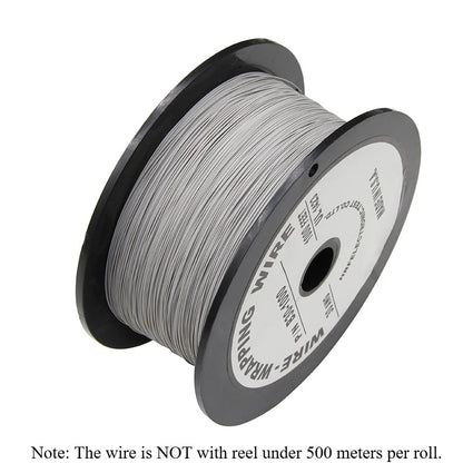 5/10/20M UL1423 PTFE Micro Fine Wire 38/36/34/30/28/26/24AWG PVDF Insulated Electronic Single Core Silver Plated Copper Cable