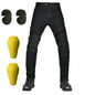 Men's Motorcycle Riding Jeans Pants, Anti-Skid Abrasion Resistant All-Weather Classic Fit Race-Ready Biker Gear