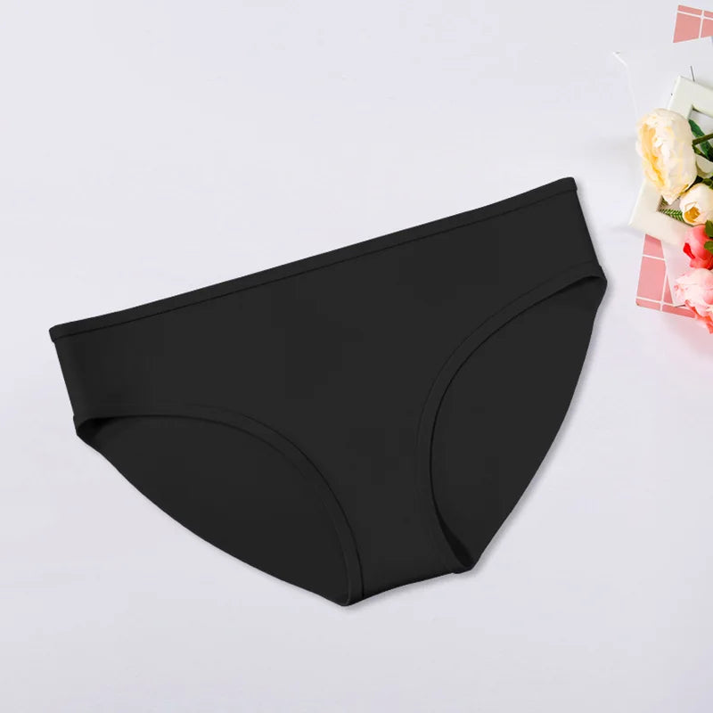 Women's swim trunks silicone flat angle swimsuits women's safety pants leggings underwear suitable for women weighing 45kg-65kg