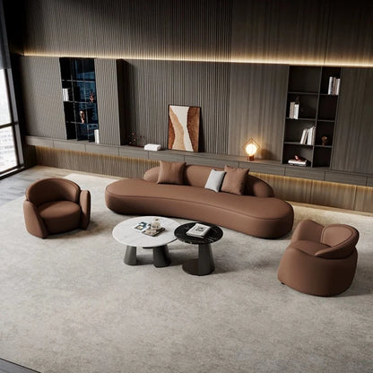 American Creative Living Room Sofa Modern Luxury Hotel Lobby Beauty Salon Lounge Reception Sofa Designer Office Furniture FYOS