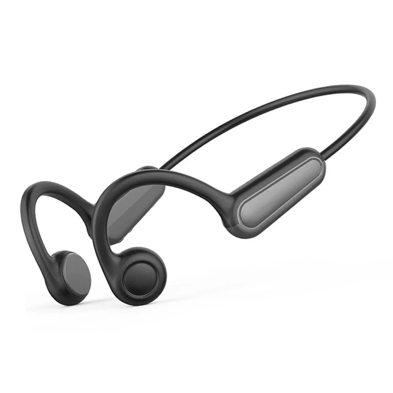 Słuchawki B8 z prawdziwym przewodnictwem kostnym Bluetooth 5.3 Sportowe słuchawki bezprzewodowe z zaczepem na ucho Wodoodporne IPX5 do biegania i jazdy samochodem