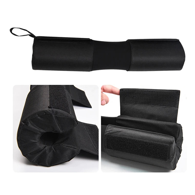 Barbell Pad for Hip Thrust Squat, Non‑Slip Thick Foam Bar Pad, Weight Lifting Shoulder Protector Cushion for Bar Home Gym