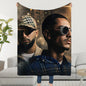 Blanket PASA Throw A-Aymo Super Cosy Plush Living QUE Room Sofa Couch Childish Birthday Gifts