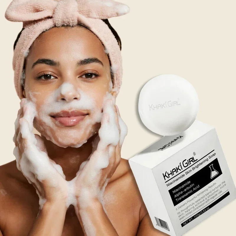 Niacinamide Facial Cleansing Shower Soap 100g Gentle Cleansing Oil Control And Moisturizing Improve Dull Skin For Face Body