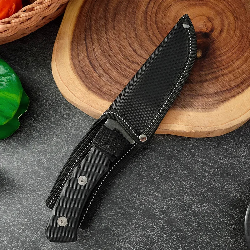 Forged Blade Butcher Knife Cleaver Boning Knife Multi-purpose Meat Chop Vegetable Fruit Fish Slicing Chef Kitchen Cutting Tools