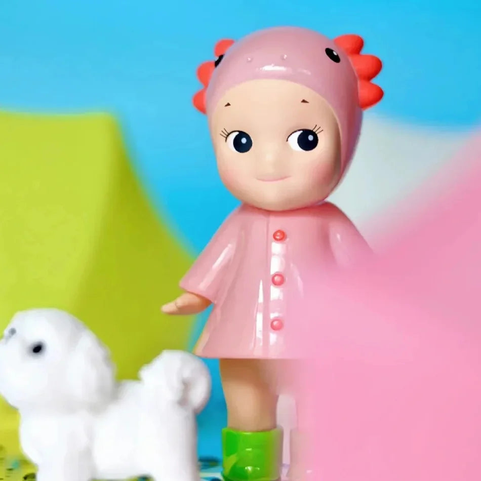 In Stock Mini I Love Rainy Day Series Blind Box Figure Cute Cartoon Doll Collectible Toy For Desktop Decoration Gift