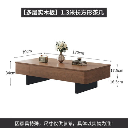 Design Storage Coffee Tables Minimalist Trendy Modern Luxury Coffee Table Aesthetic Mesa De Centro Sala Living Room Furniture