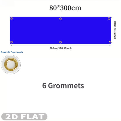 2D Flat 1pc Custom Party Banner for 4 Seasons Decorations- Single Sided Printing, Ideal for Festive, Graduations, Events Decor