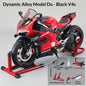 XLG 1:7 Ducati Panigale V4S Motorcycle Model - Alloy Die-Cast with Smoke Effect & Light/Sound Official Licensed Collector‘s Gift