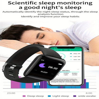 Smart Watch For Women Men Wristwatch Bluetooth Connected Phone Music Player Fitness Sport Bracelet Sleep Monitor Digital Watches