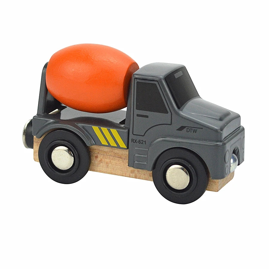 Wooden Magnetic Train Car Locomotive Toy Wood Railway Car Accessories Toys for Kids Gifts Fit Wood Biro themes Tracks