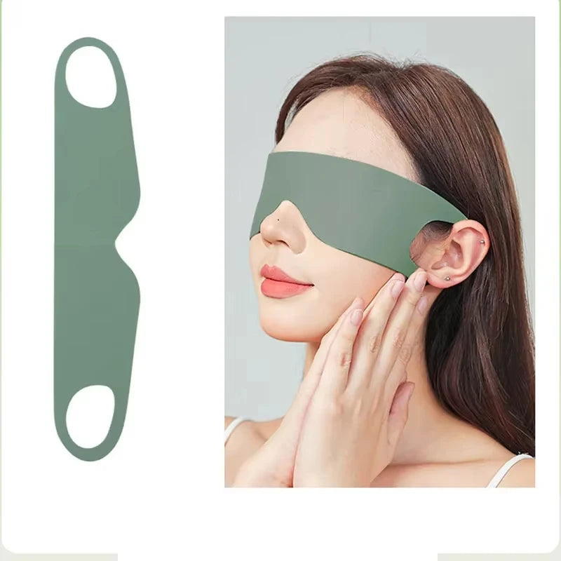 Comfortable Sleep Blackout Eye Mask Travel Eyepatch Thin Soft Eyeshade Nap Goggles Soild Color Washable Eye Protection Blindfold