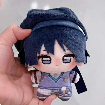 Kawaii Genshin Impact Venti Cosplay 10CM Anime Plush Stuffed Body Backpack Ornaments Pendant Christmas Gifts