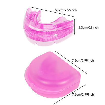 Anti Snore Bruxism Mouth Guard Stop Snoring Mouthpiece Teeth Bruxism Sleeping Aid Apnea Devices Night Anti-Snoring Mouth Guard