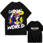 2026 New ONE PIECE Zoro Luffy Gear 5 Printed Short-sleeved Cotton T-shirt Summer Tide Pure Cotton Unisex Clothing