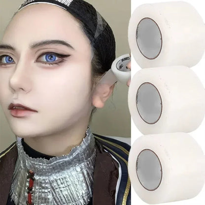 8M/Roll PE Facial Tape Breathable Lift Wrinkles Cosplay Makeup Tape Beauty Makeup Tool Transparent Makeup Tool