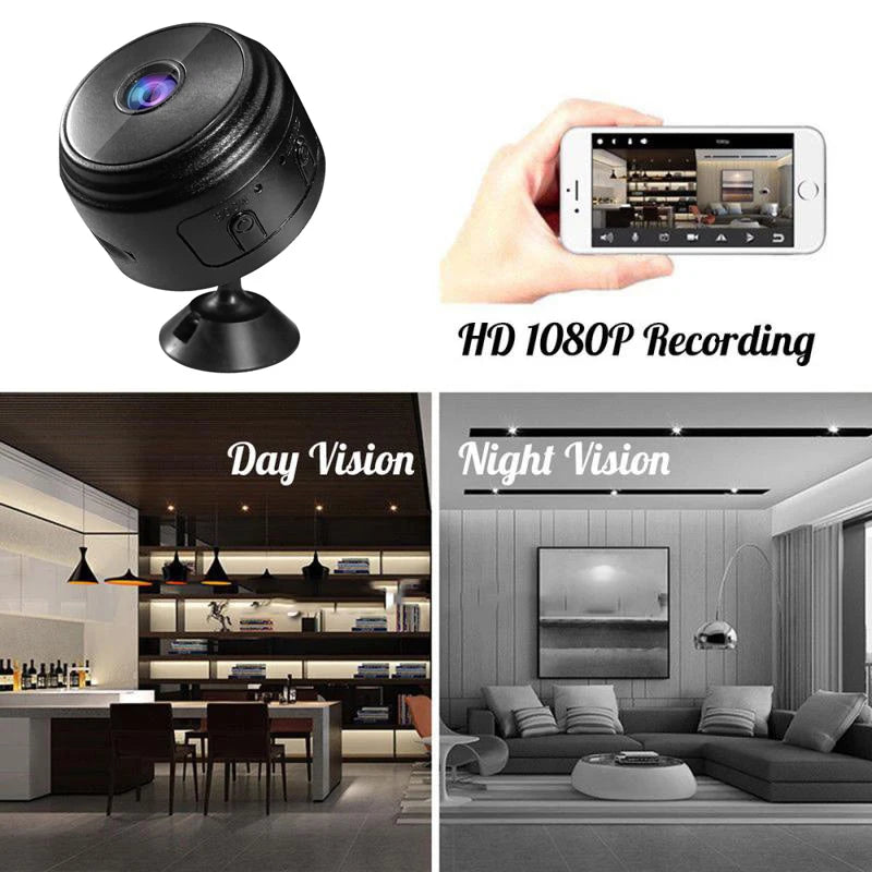 A9 Camera Full HD 1080P Mini Camera Lens Night Vision Micro Camera Motion Detection DVR Remote Viewing Cam Suport Hidden TF Card