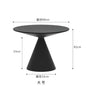 Round Light Luxury Metal Coffee Table Living Room Furniture Sofa Side Tables A Few Balcony Tea Tables Bedroom Nightstand