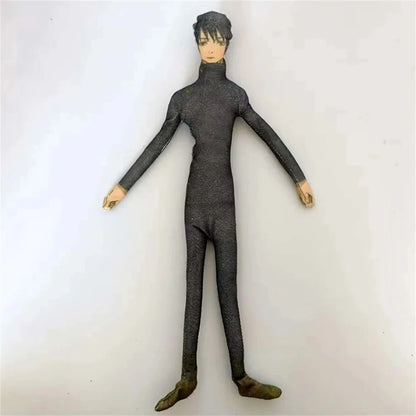 Anime Gojo Satoru Itadori Yuji Geto Suguru Cosplay Doll Plush Stuffed Cotton Dolls Abstract Iron Wire Skeleton Room Decoration