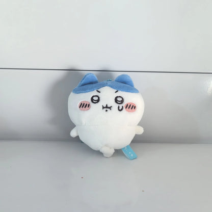 New jiyi Plush Doll Smirks Expression Usagi Hachiware Super Cute Chestnut Flying Squirrel Back Packaging Decoration Gift