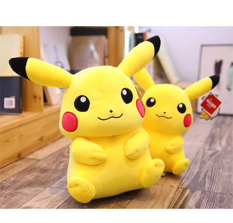 Pokemon Pikachu Plush Toy Cartoon & Cute Anime Children's Toy Stuffed Doll Valentine's Day Gift Home Decoration