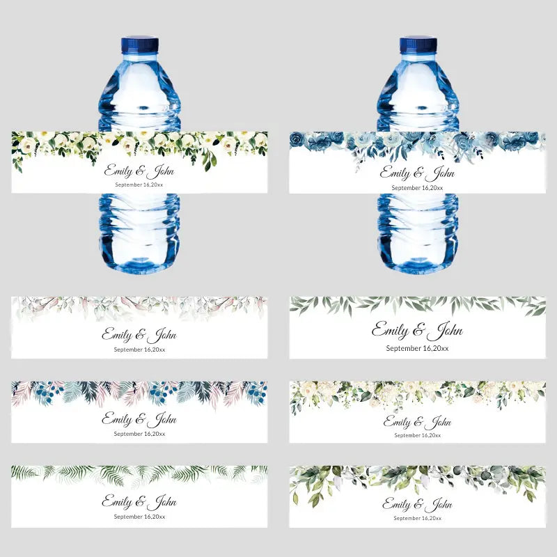 Custom 30 pieces Celebration label Personalized bottle label sticker Custom name text sticker