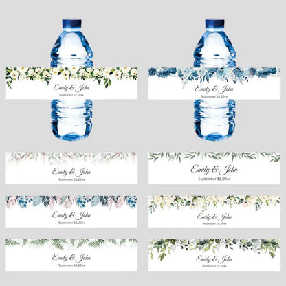 Custom 30 pieces Celebration label Personalized bottle label sticker Custom name text sticker