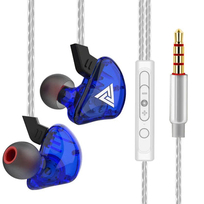 QKZ CK5 FiLe Wired Earphone Professional Gaming And Sports Noise Cancelling Headphones with Microphone HiFi Music Earphone