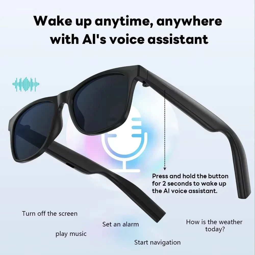 OnePlus AI Smart Wireless Glasses 8K Bluetooth Sunglasses Remote Touch Control Photo Camera Recording Voice Assistant Translator
