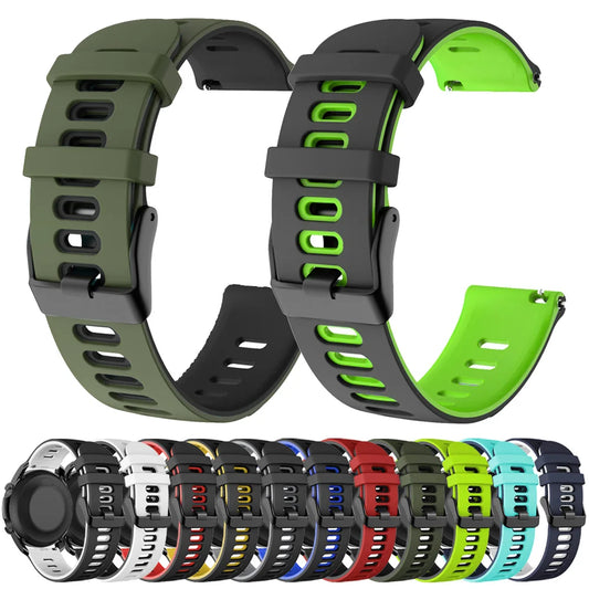 Silicone 22 20mm Strap For HUAWEI WATCH GT 4 GT4 Pro 46mm Band GT 3 2 42mm HONOR Magic Watch 4 GS 3 Pro ES Bracelet Replacement