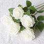 1/5/10/20pcs Roses Artificial Flowers Rose Flower Branch Artificial Red Roses Realistic Fake Rose for Wedding Home Decor